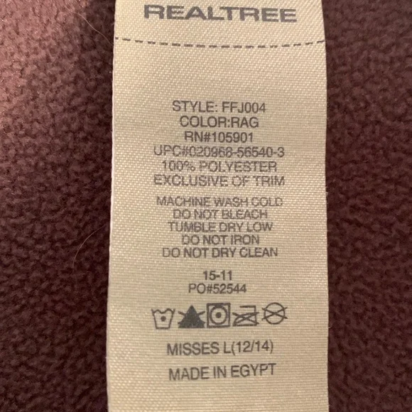 RealTree Ladies Camouflage Fleece Pullover Hoodie - Host Pick - Picture 10 of 10